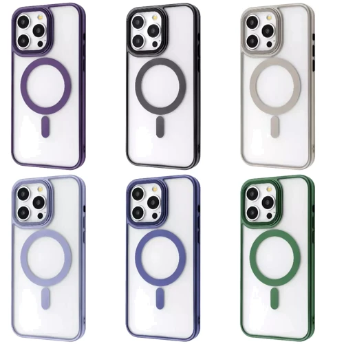 Чохол для iPhone Proove Blur Case with Magnetic Ring Natural Titanium для iPhone 13 Pro Max: Колір серый