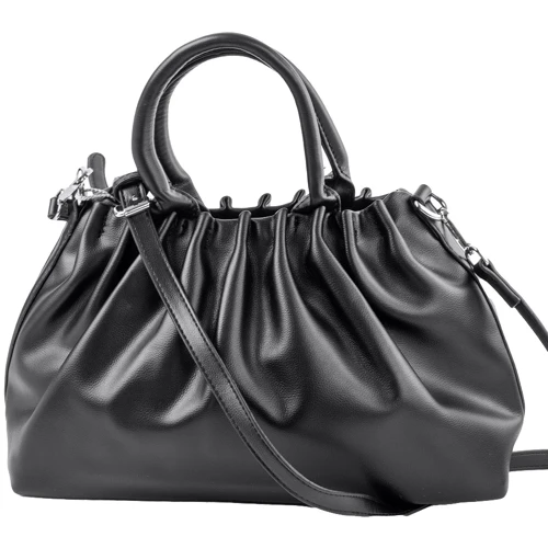 Женская сумка тоут Valiria Fashion черная (ODAB-808-black): Застежка Молния