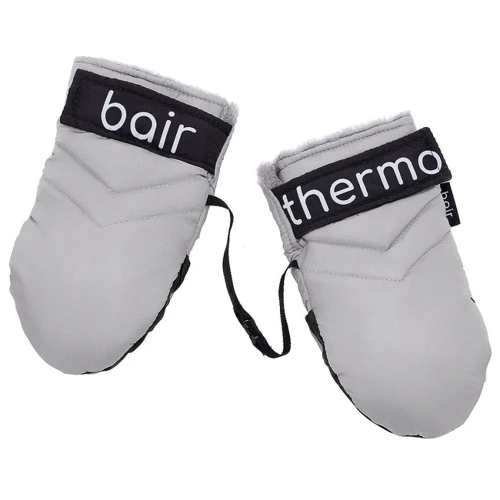 Варежки для коляски Bair Thermo Mittens серые 29х15 см