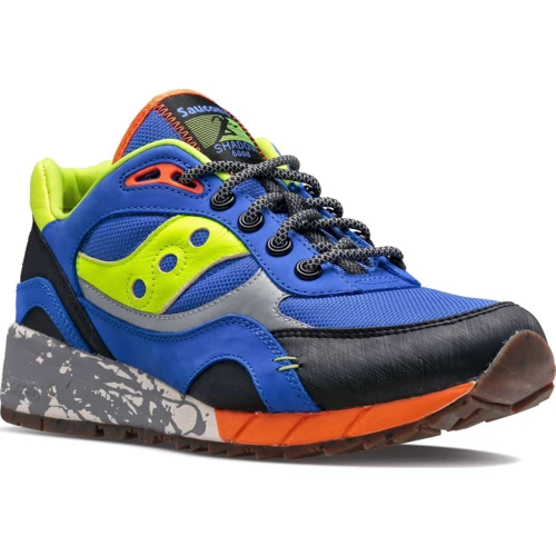 Кроссовки Saucony Shadow 6000 Trail (70643-1s) 41 (8.5) синие натуральная кожа демисезон: Размер 41