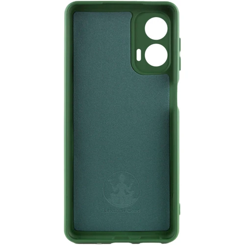 Чехол для телефонов Lakshmi Case Silicone Cover Full Camera Dark Green for Motorola Moto G24: Совместимость Motorola Moto G24