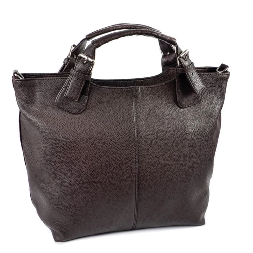 Женская сумка тоут Monsen коричневая (KML10М51-40-brown)