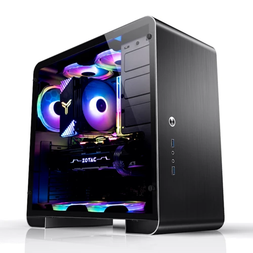 Корпус Jonsbo U4 PLUS Aluminium Black: Форм-фактор материнской платы ATX/MicroATX/Mini-ITX