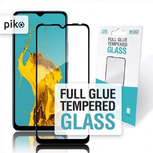 Аксессуар для смартфона Piko Tempered Glass Full Glue Black for Infinix Smart 6: Совместимость Infinix Smart 6