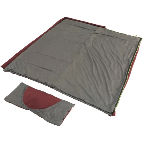 Спальный мешок Outwell Contour Lux Reversible/-3°C Red Right (230383): Ширина в ногах 85 см