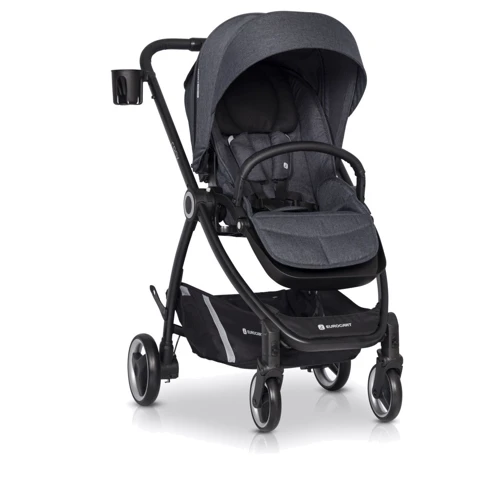 Универсальная коляска 2 в 1 Euro-Cart Crox 9023-ECC-02, Cosmic blue, черный: Тип коляски Универсальная коляска (2-в-1)