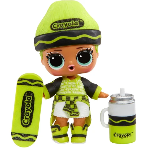 Ігровий набір із лялькою L.O.L. Surprise! серії Loves Crayola (505259): Особливості Сюрприз
