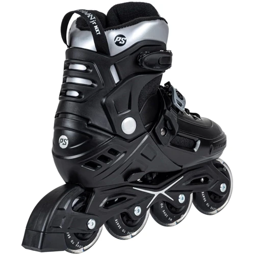 Роликові ковзани Розсувні ролики Powerslide Khaan Junior NXT Black, 39,0-42,0 (940692): Розмір 39-42