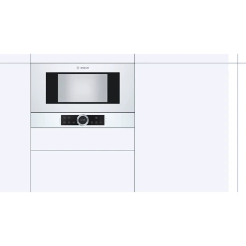 Вбудовувана мікрохвильова піч Bosch BFL634GW1: Вага 16 кг