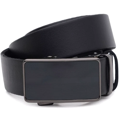 Мужской ремень Borsa Leather черный (125v1genav40-black)