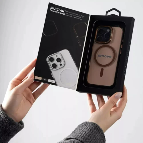 Чохол для iPhone Proove VS1 Case with Magnetic Ring Black для iPhone 15 Pro: Тип аксесуара чехол
