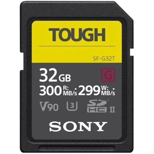 Карта памяти Sony 32GB SDHC C10 UHS-II U3 V90 (SF32TG): Тип карты MicroSDXC