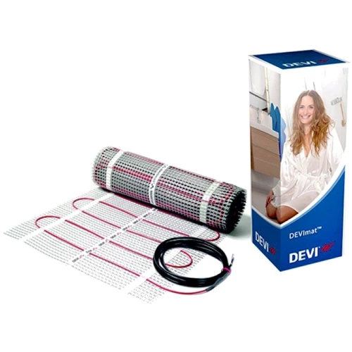 Мат нагревательный Devi Devimat 200T, 7.0 кв.м, 0.5x14 м, 1385W, 230V: Тип Нагревательный
