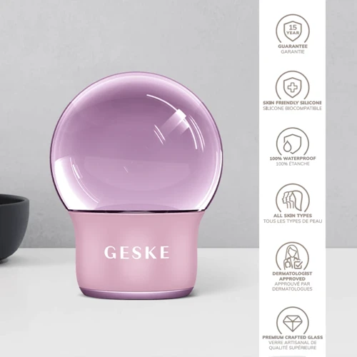 Массажер GESKE Cool&Warm Face and Body Massager 7в1 pink