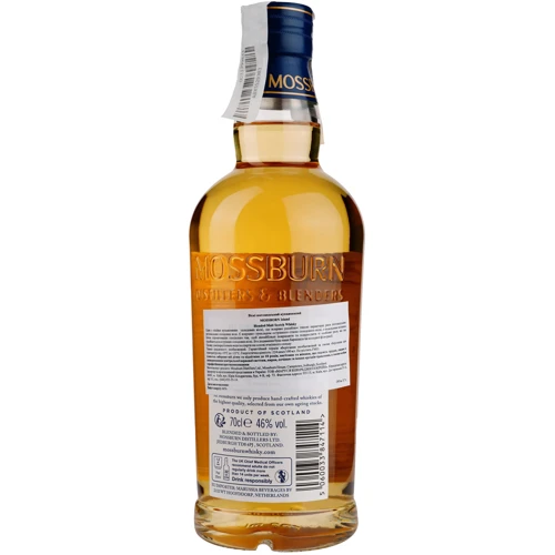 Виски Mossburn Island Blended Malt Scotch Whisky, 46% 0.7л (MAR5060033847114): Объем, л 0.7