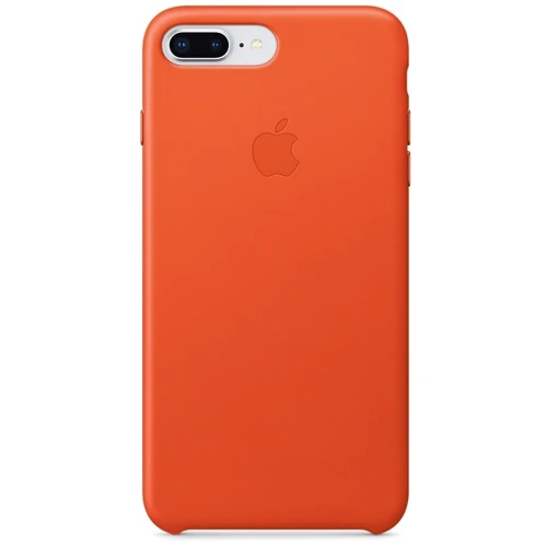 Чехол для iPhone Apple Leather Case Bright Orange (MRGD2) for iPhone 8 Plus/iPhone 7 Plus