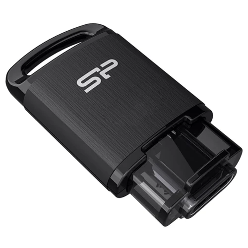 USB-флешка Silicon Power 128GB Mobile C10 USB 3.1/Type-C Black (SP128GBUC3C10V1K): Стандарт USB USB 3.0 / USB Type-C