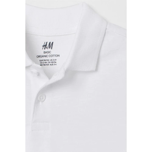 Поло H&M 312-7180811 92 см белое: Пол Мальчик