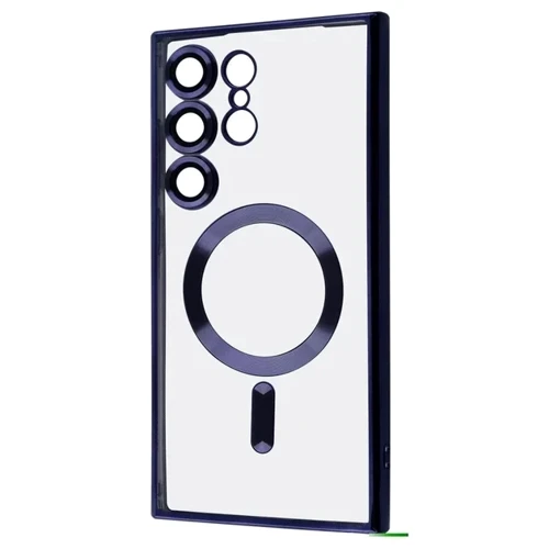 Чехол для телефонов WAVE Metal Color Case with Magnetic Ring Midnight Blue for Samsung S918 Galaxy S23 Ultra