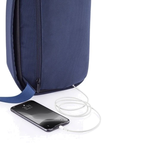 Мужская сумка-слинг антивор XD Design Bobby Sling синяя (P705.785) фото 9