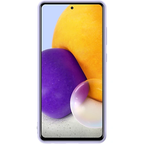 Аксессуар для смартфона Samsung Silicone Cover Violet (EF-PA725TVEGRU) for Samsung A725 Galaxy A72: Материал силикон