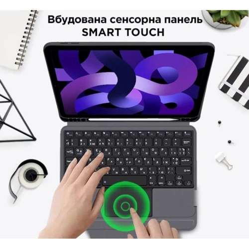 Аксесуар для iPad AirOn Premium Case Smart Keyboard Black for iPad Air (2020-2025) (4822352781094) фото 7