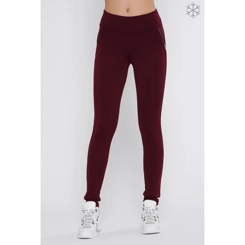 Леггинсы ArtStyleLeggings LSN-238D-40 40 бордовые