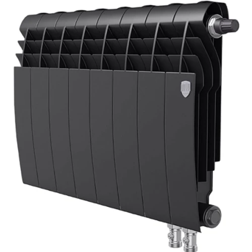 Радіатор із нижнім підключенням Royal Thermo BiLiner 350/Noir Sable VR – 8 секцій