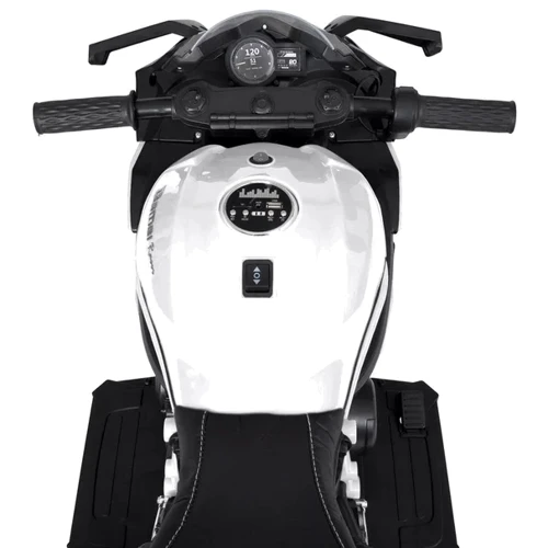 Дитячий електромотоцикл 3 колісний Bambi Racer Kawasaki 45W білий (M 5023EL-1): Рекомендований вік от 3 лет до 8 лет