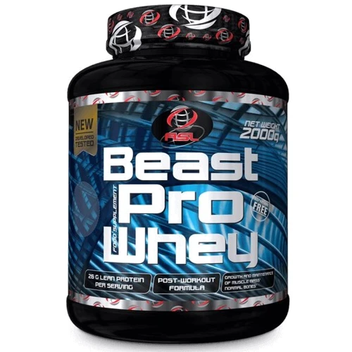 Протеин All Sports Labs Beast Pro Whey 2000 g /62 servings/ Mango