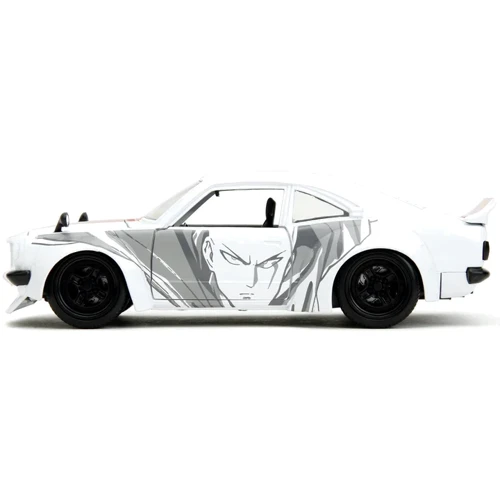 Машина металева Jada Ванпанчмен Mazda RX-3 (1974) з фігуркою Сайтама 1:24 (253255058): Масштаб 1:24