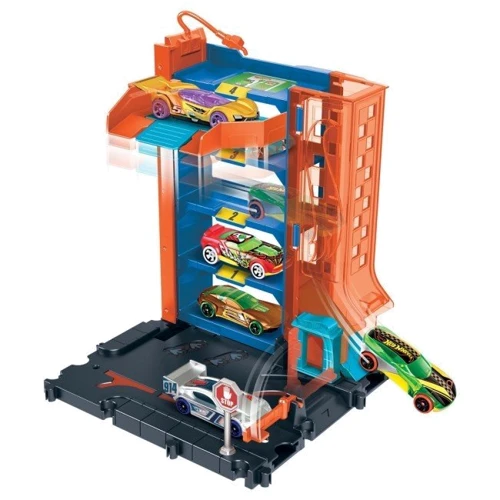 Ігровий набір Паркінг у центрі міста Hot Wheels: Колір разноцветный