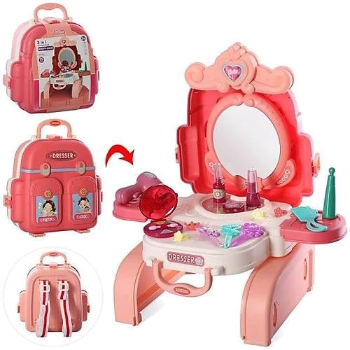 Ігровий набір Трюмо Baby Tilly з косметикою в рюкзаку (8115P)