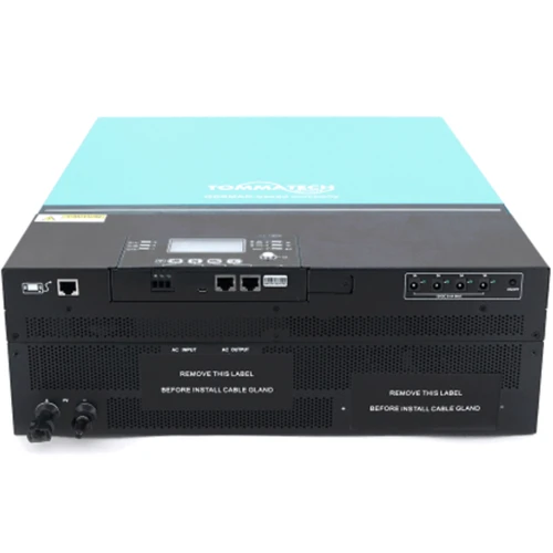 Гибридный солнечный инвертор (hybrid) Tommatech 3.6kW HV 24V 80А MPPT 120-450В (TT-3.6K HV 24V MPPT)