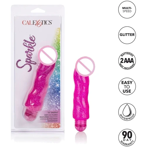 Вибратор для точки G CalExotics Sparkle G Dazzle, 13,25х4,5 см