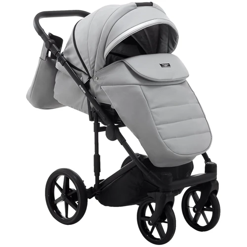 Коляска 2 в 1 Adamex Rimini ECO шкіра 100% RI-207: Ширина шасі 58