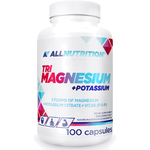 All Nutrition TRI Magnesium Potasium Магній + Калій 100 капсул