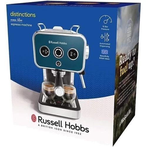 Кофеварка Russell Hobbs 26451-56: Давление, бар 15