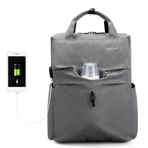 Сумка для ноутбуков Tigernu 14" T-B3355 Grey