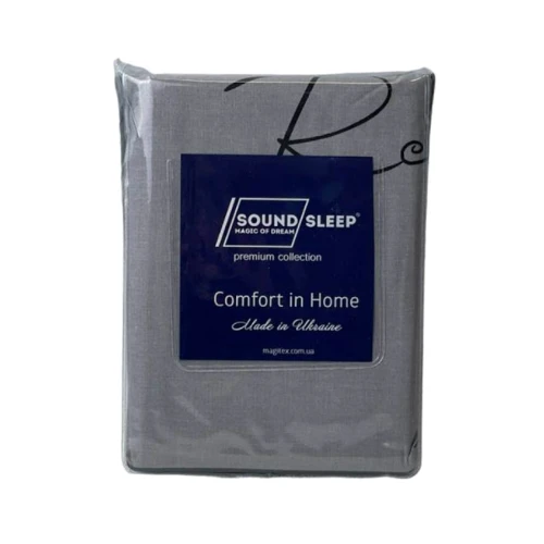 Комплект наволочек SoundSleep Solvey Grey бязь 50х70 см 2 шт. (94064421)