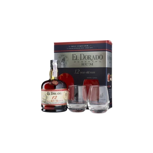 

Ром El Dorado 12 yo + 2 glasses (0,7 л) (BW12029)