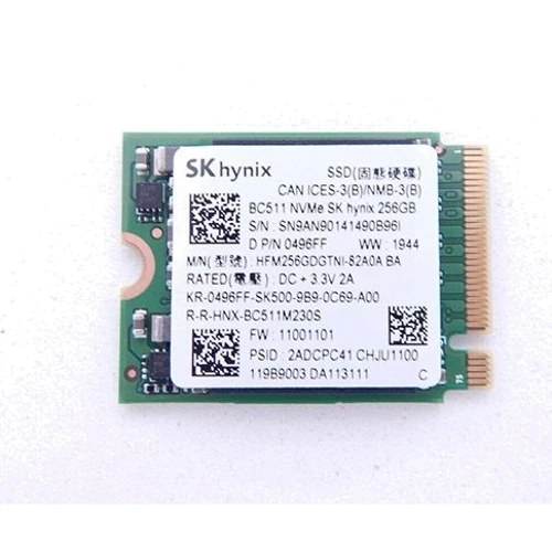 SK hynix HYNIX 256GB M.2 2230 PCIe NVMe SSD (HFM256GDGTNI-82A0A)