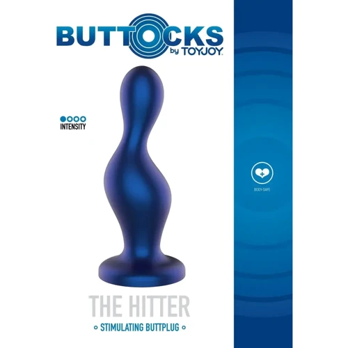 Анальная пробка Toy Joy The Hitter Buttplug (синий)