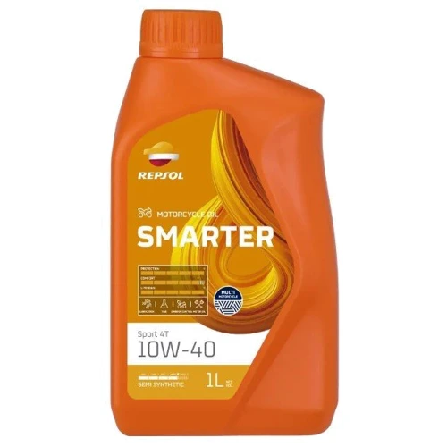 Олія для мототехніки REPSOL SMARTER SPORT 4T 10W-40 (12х1Л)