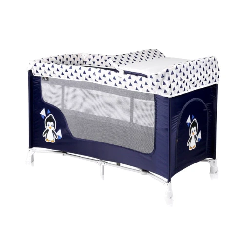 Манеж Lorelli SAN REMO 2L (blue/white penguin)