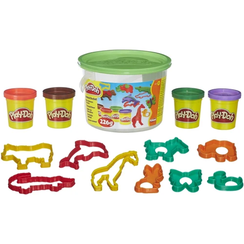 Набір пластиліну Hasbro PLAY-DOH Ведёрочко Animal Activities (23414_23413): Виробник Hasbro