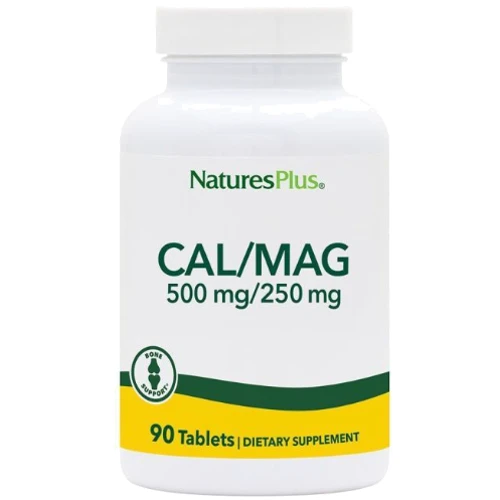 

Nature's Plus Cal/Mag Кальций и магний 500 мг / 250 мг 90 таблеток