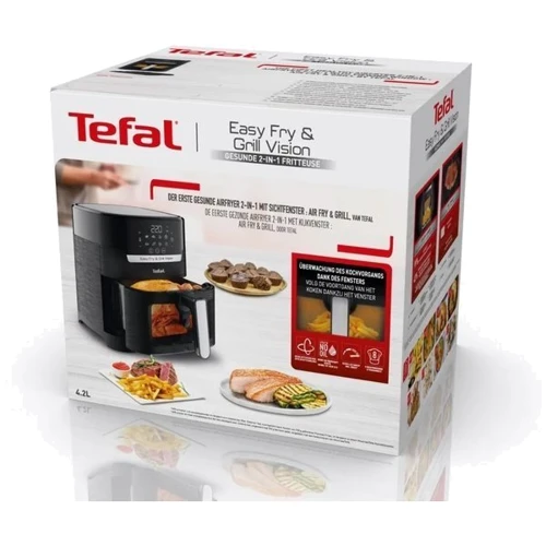 Фритюрница Tefal EY506840 Easy Fry & Grill Vision: Материал корпуса пластик