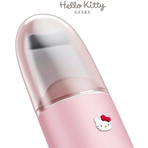 Микротоковый скрабер для кожи GESKE MicroCurrent Skin Scrubber & Blackhead Remover 9 в 1 Hello Kitty Pink (HK000045PI01) фото 4