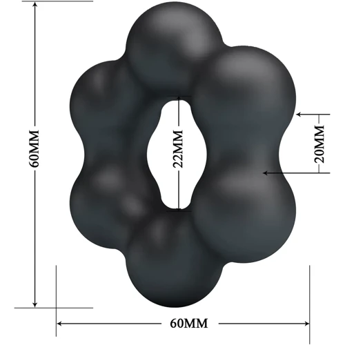 Эрекционное кольцо LYBAILE Crazy Bull №10 - CLAUZELL Super Soft (BI-210352)